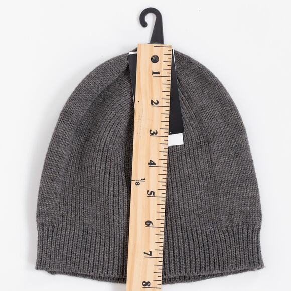 Alfani Men Skull-Cap Beanie Charcoal Heather One Size - Picture 9 of 9